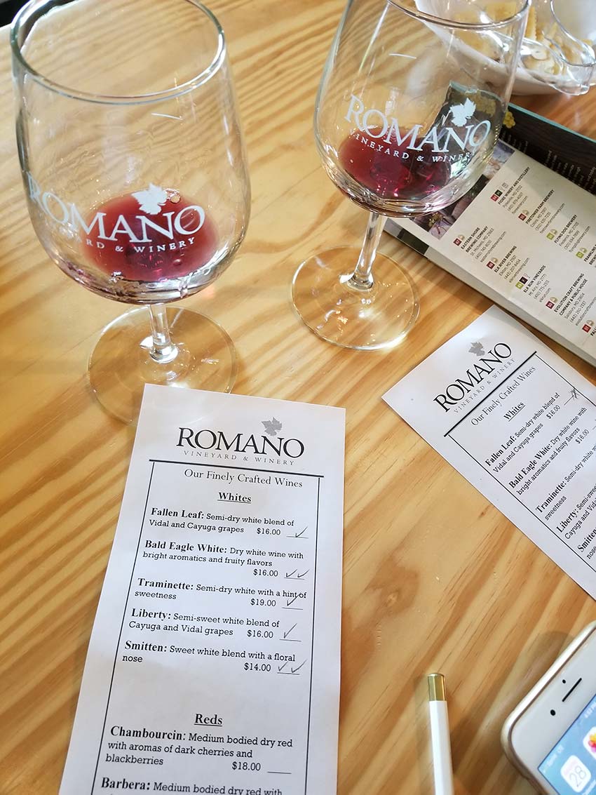 Romano Vineyard and Winery - Wineries in Maryland